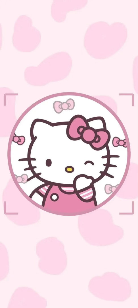 iPhone壁纸｜凯蒂猫 HelloKitty
手机壁纸/ 高清 / 无水印 / 可爱 / 粉色系 ​