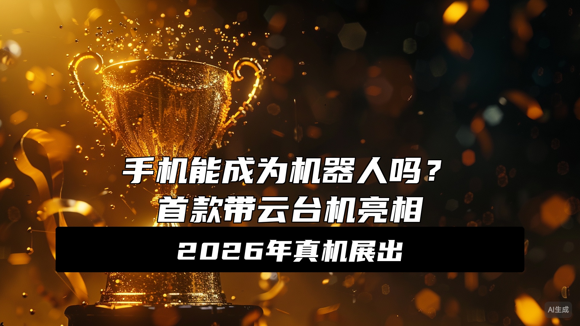 荣耀全球第一款“手机机器人”首次亮相 炸裂！荣耀把机器人塞进手机里了！...