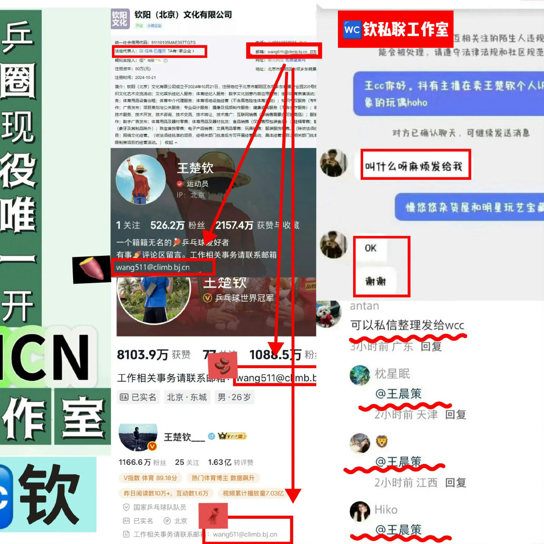 #王楚钦孙颖莎出战中国大满贯混双#开工作室的又来赘了 ​