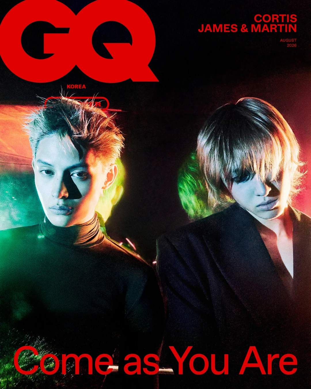 马丁赵雨凡GQ KOREA 八月电子封面