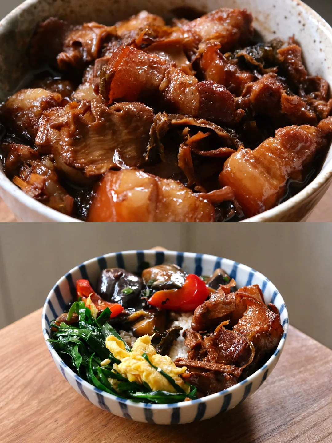 336天｜巨下饭！笋干菜和五花肉的cp，香到舔盘