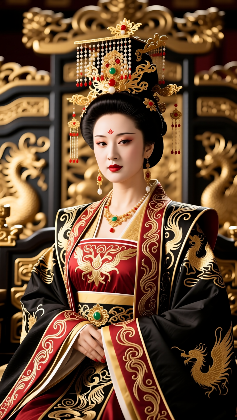 武则天：她不是“狠”，她是在给命运上锁！
很多人一提到武则天，第一反应就是：狠、辣、心机深。可你有没有想过——她到底在怕什么？在她的内心深处，恐怕从来没有“想不想赢”，只有一句话：“我能不能活下去？”

想象一下，武则天走到权力中心的每一步，都像在刀尖上跳舞。表面上她温柔端庄，内心却在疯狂计算：皇帝