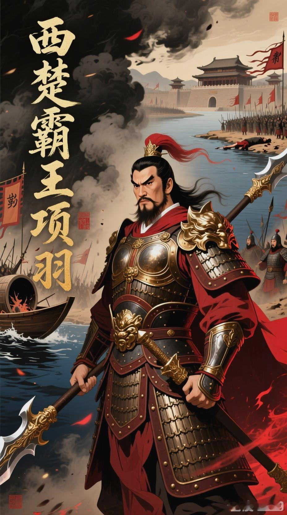 项羽这辈子最后悔的事，就是在乌江边没扫个共享单车

公元前202年，乌江边。

项羽浑身是血，身后只剩二十六个兄弟。江风呼呼地吹，把他凌乱的头发吹成了杀马特。对面，乌江亭长划着小船，扯着嗓子喊：“项王！快上船！江东还有几十万兄弟等着你回去当CEO！”

项羽低头看了看自己——铠甲碎了，披风破了，连鞋
