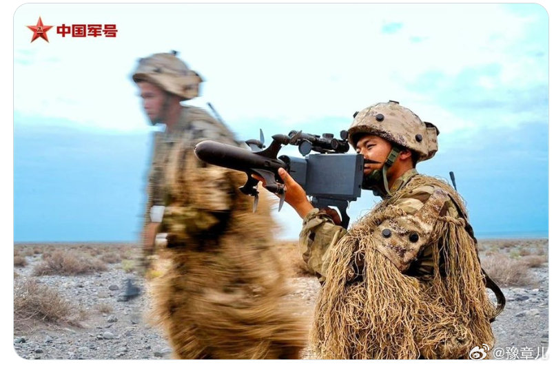 解放军的单兵防空拦截型无人机 ​