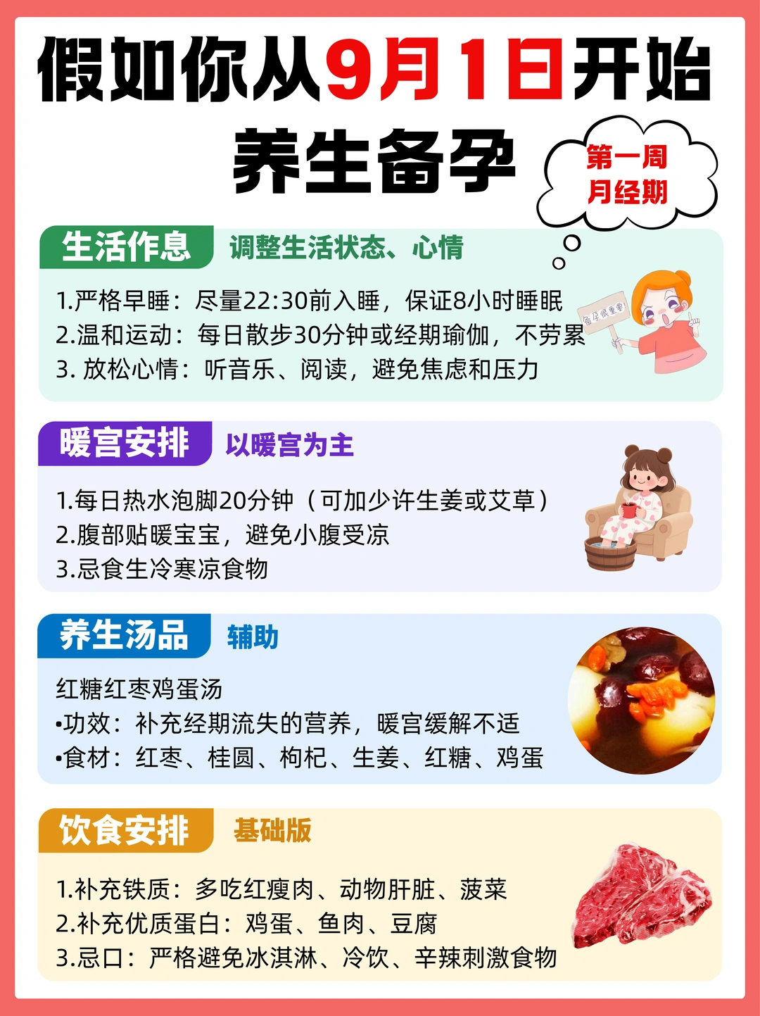 过来人经验！备孕一次就中，靠的是这些‼️