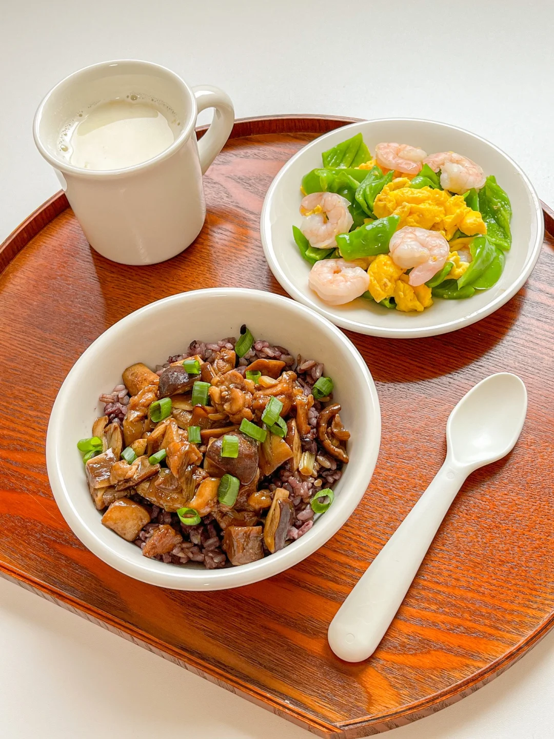 健康饮食｜好吃不胖的姬松茸鸡肉饭🥣