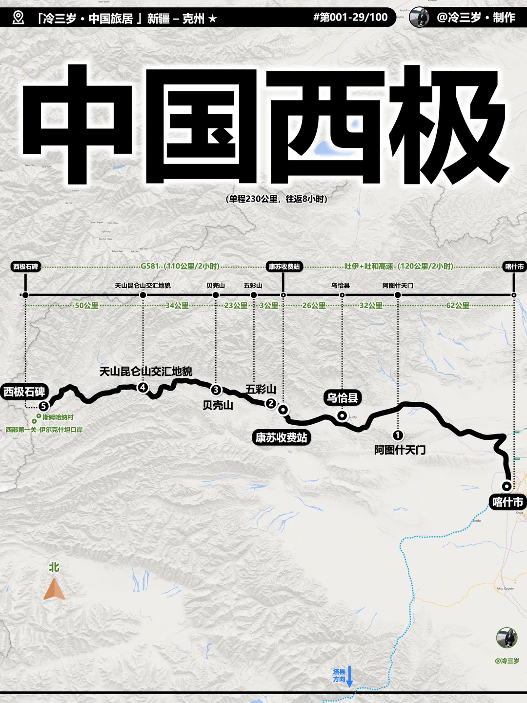 中国西极值得去吗？我终于走完中国4个极点了