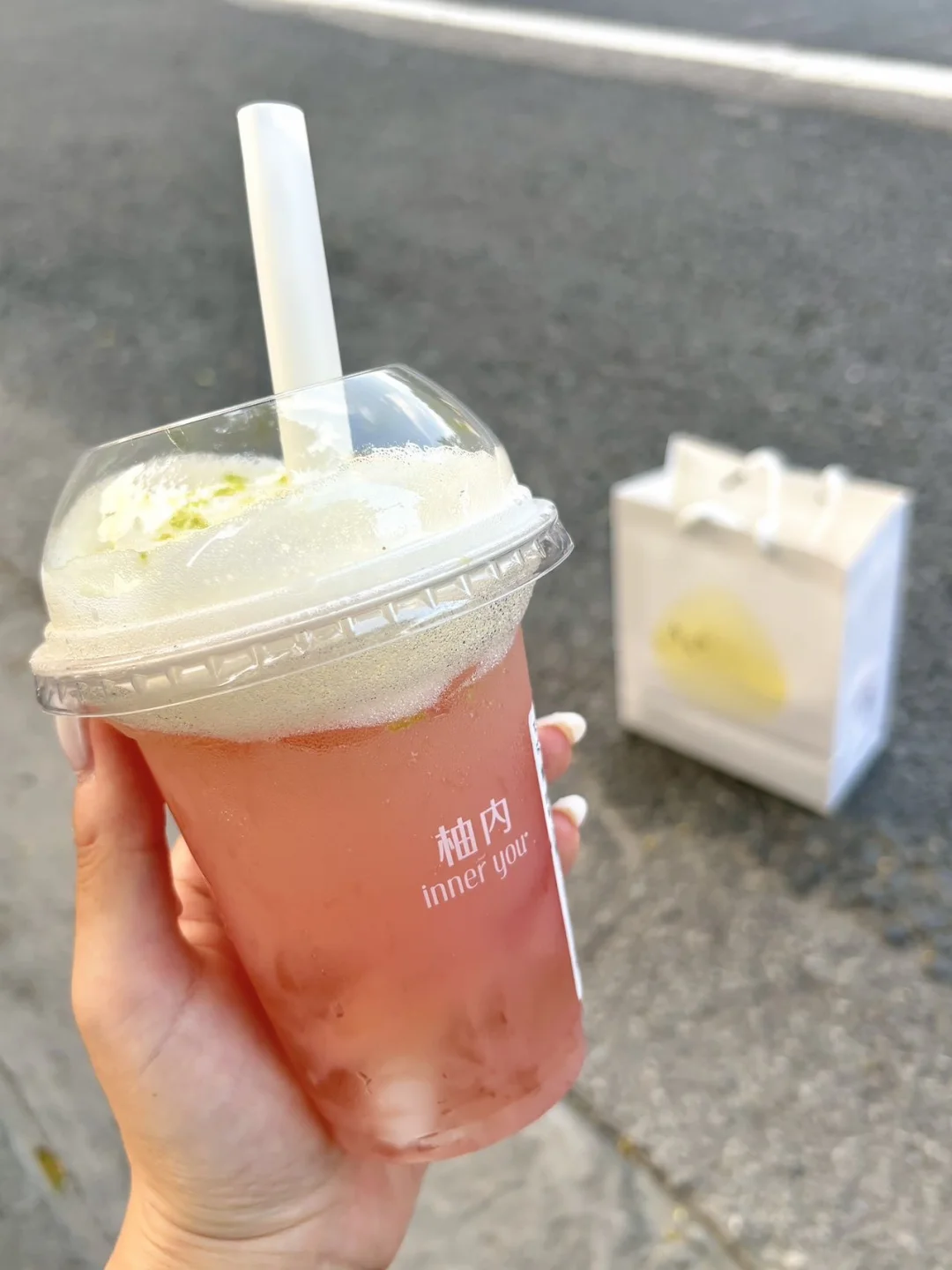 一口清醒！上班和同事换着喝也太快乐了🍊