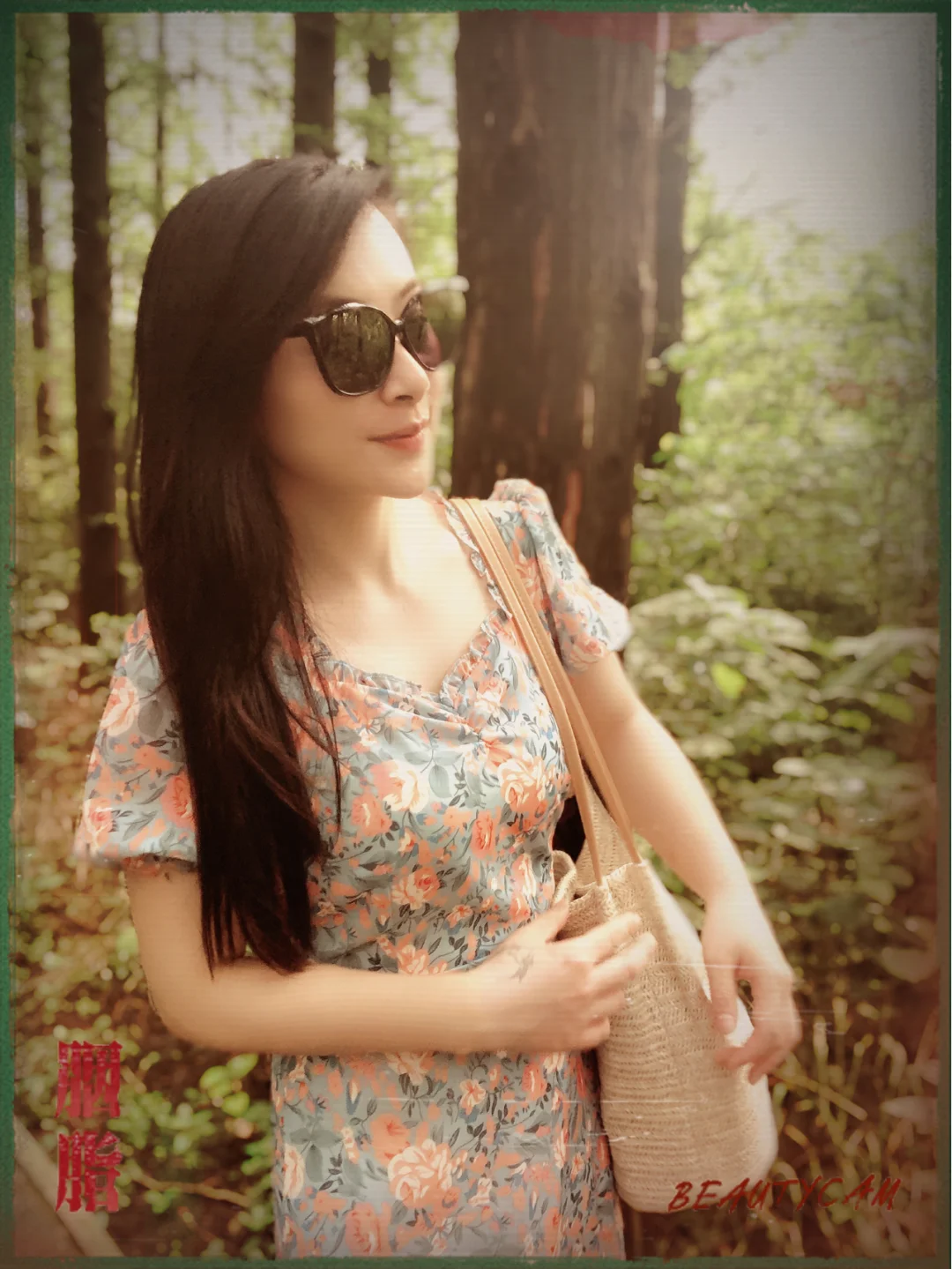 美姐姐日常周边一日游！今年碎花裙你入了吗
