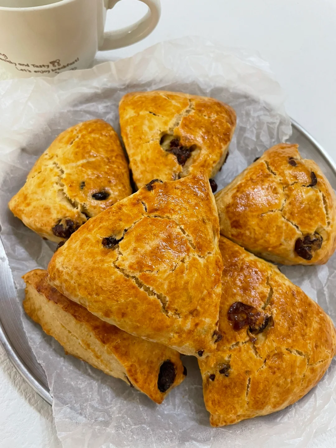 蔓越莓司康～附做法