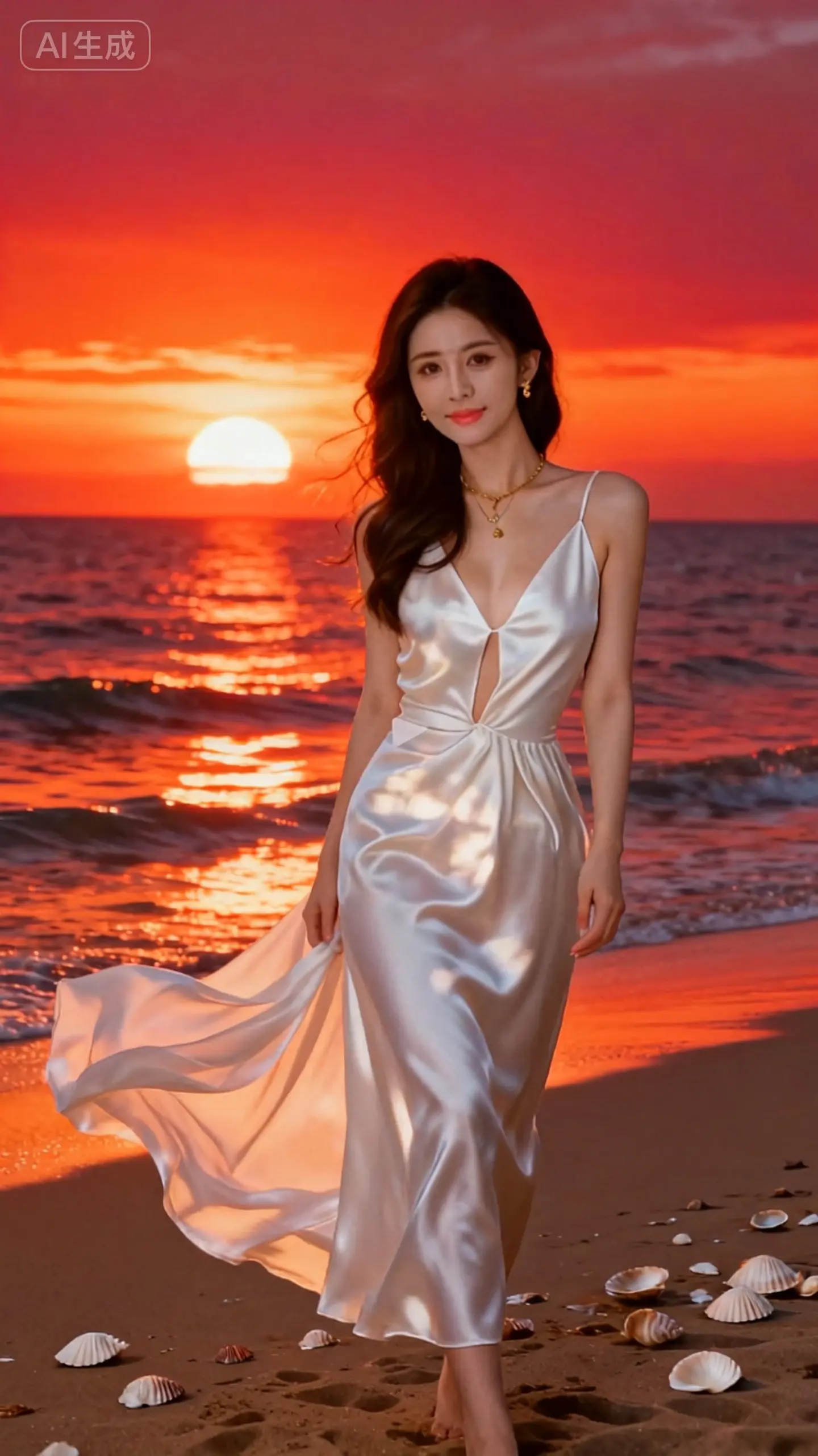 美丽动人的小姐姐。