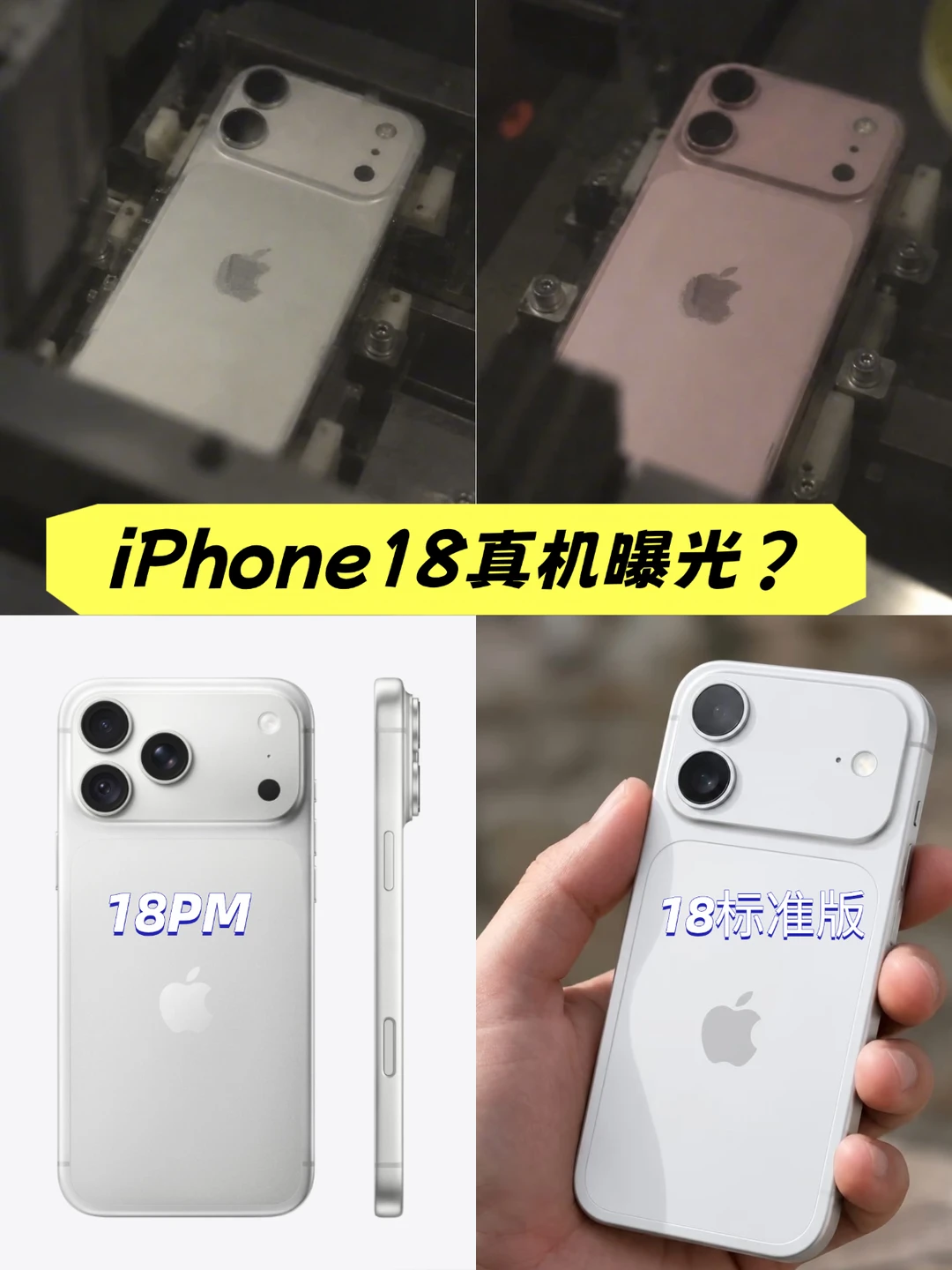 iPhone18标准版长这样？
