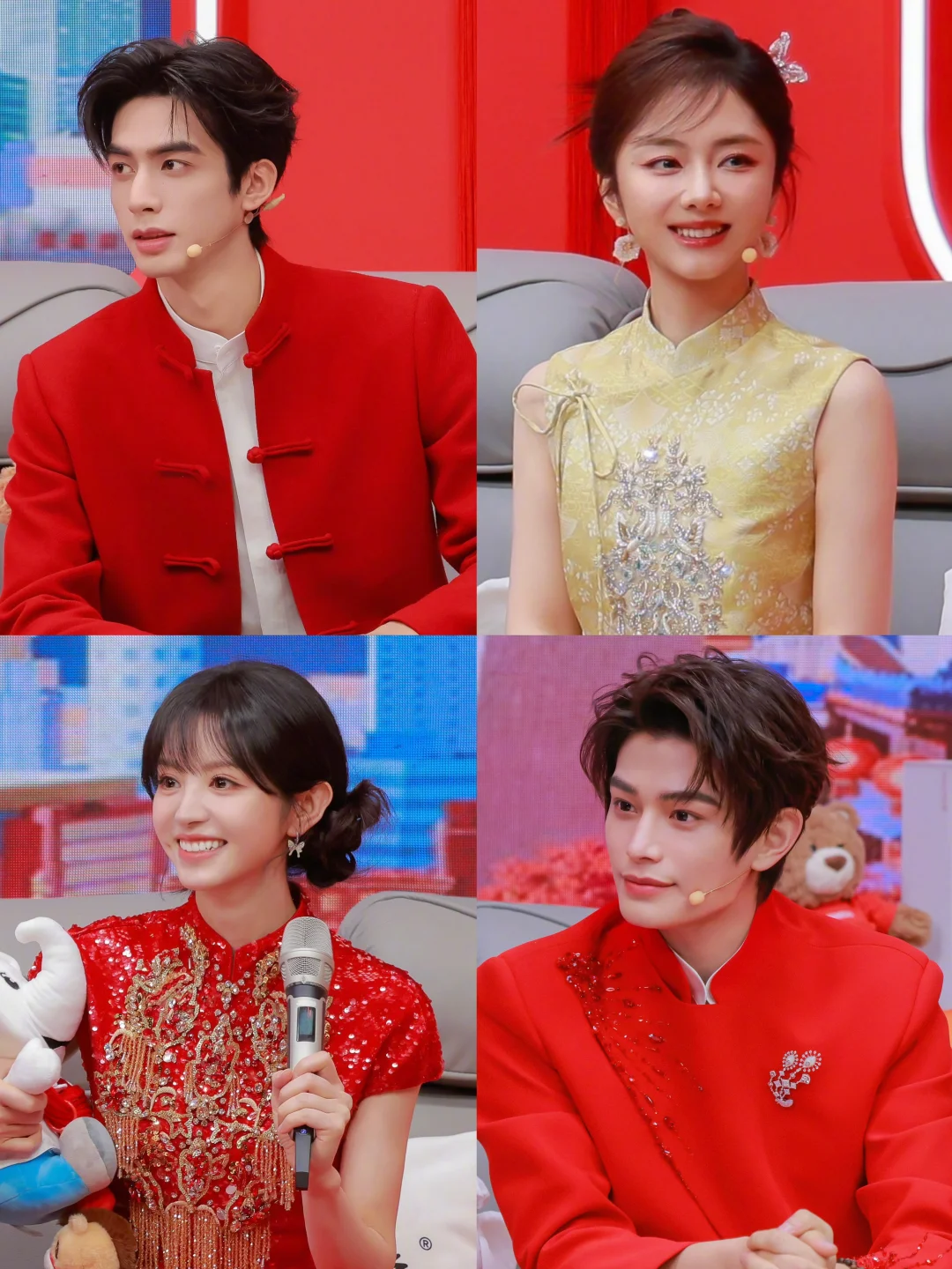 今日央视镜头下的宋威龙 丁禹兮 白鹿……