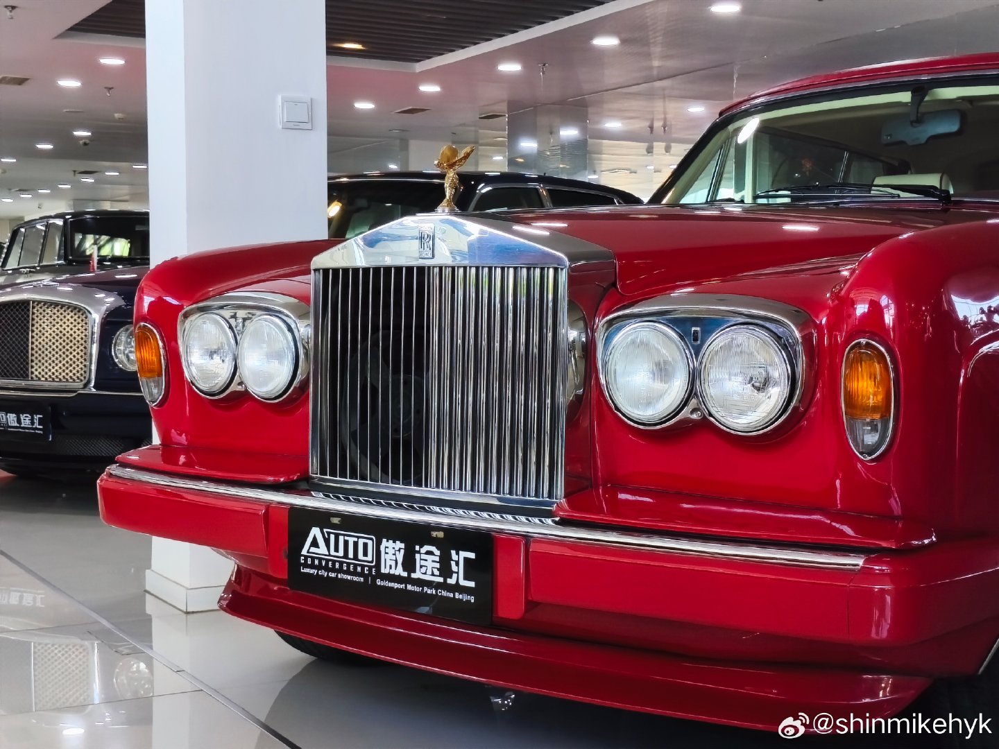 劳斯莱斯险路Corniche#劳斯莱斯# ​