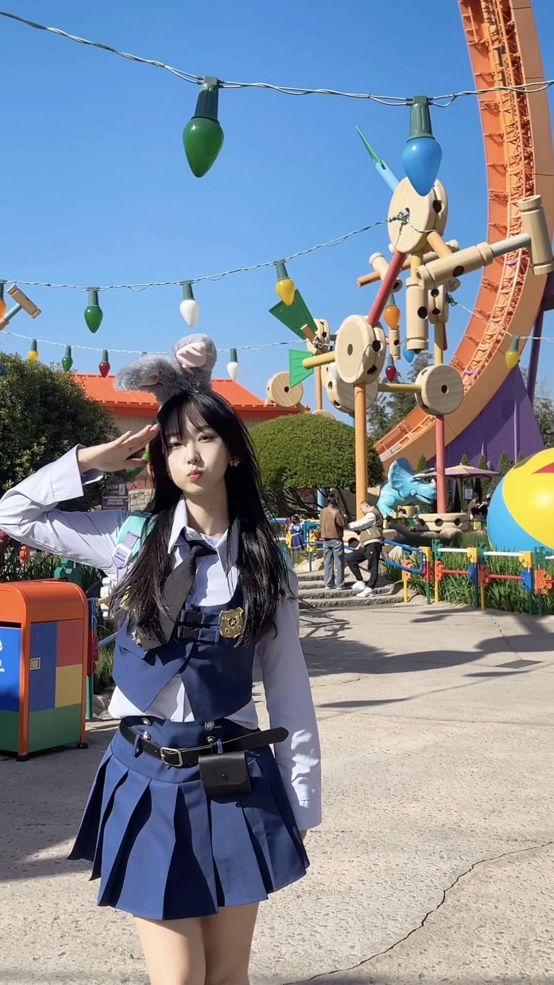朱迪队长正在待命📍Disney嘎嘎出片