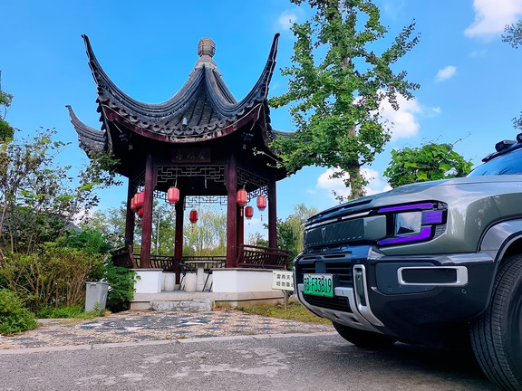 无锡近郊治愈秘境✨古寺配硬派SUV太出片了