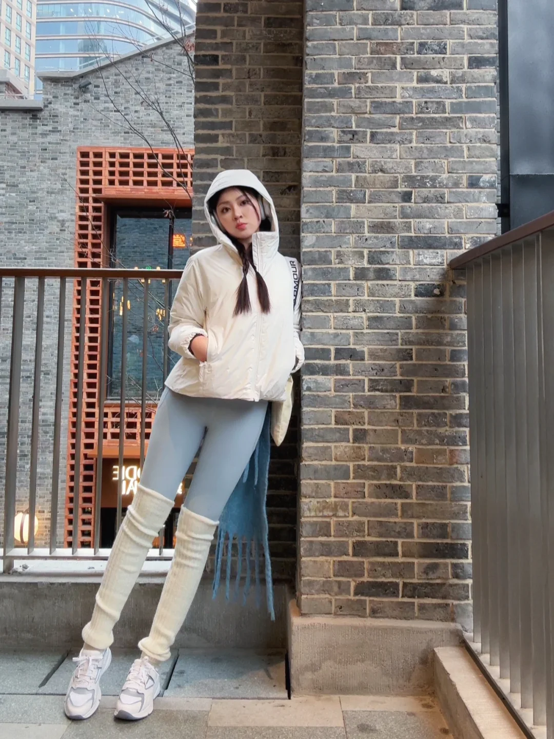 冬日运动ootd❄️谁说冬天不能legging出行