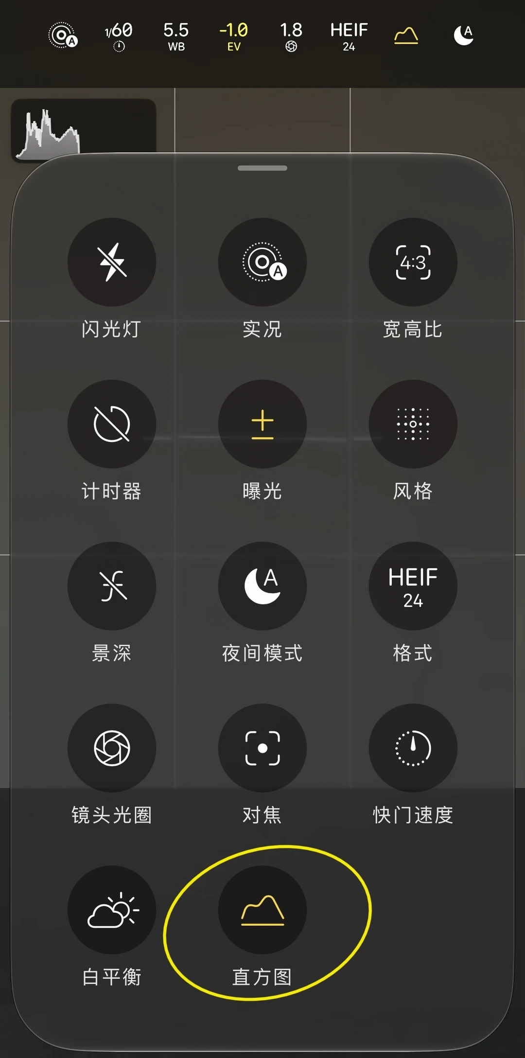 iPhone18Pro 直方图📊 你看懂了没？