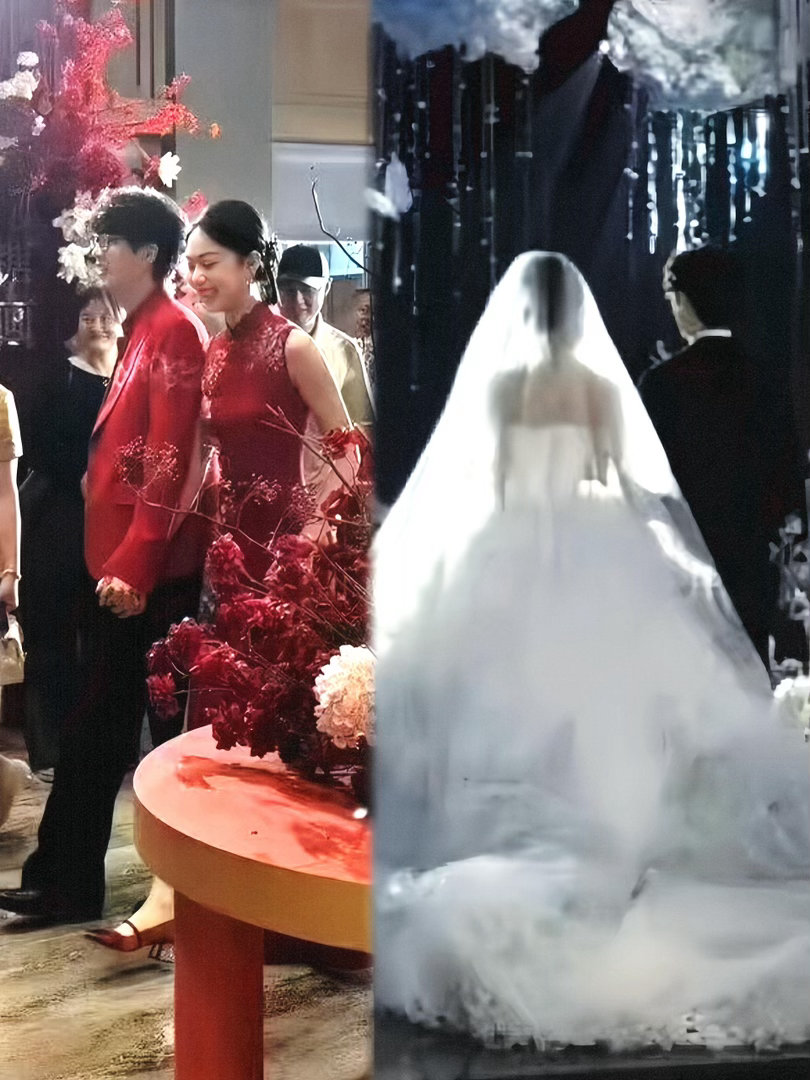 #爆许嵩婚礼没有圈内好友参加#许嵩冯禧婚礼不安排圈内嘉宾，小小的亲友聚会，藏着满满的幸福感 ​