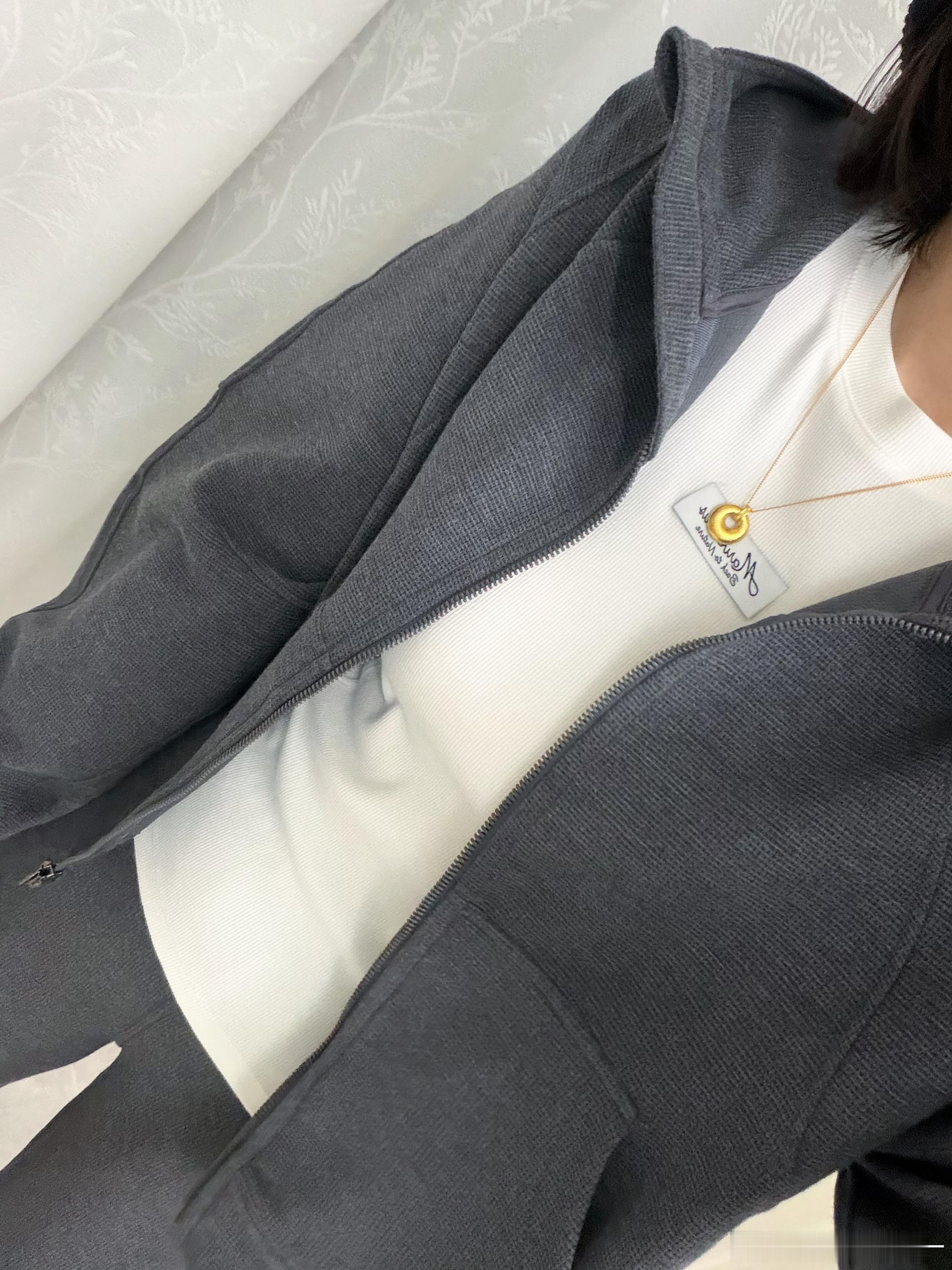 上次剧透的套装上身图来了～沉浸式入秋购物分享好物推荐ootd