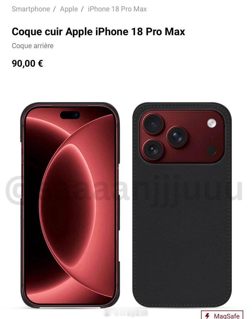 iPhone 18 Pro曝光两大变化，首款可变光圈镜头要来了？

距离苹果下一代Pro系列登场还有一段时间，关于iPhone 18 Pro和iPhone 18 Pro Max的消息已经开始集中出现。8月21日，消息源
这组图里，iPhone 18 Pro似乎采用深灰 ​