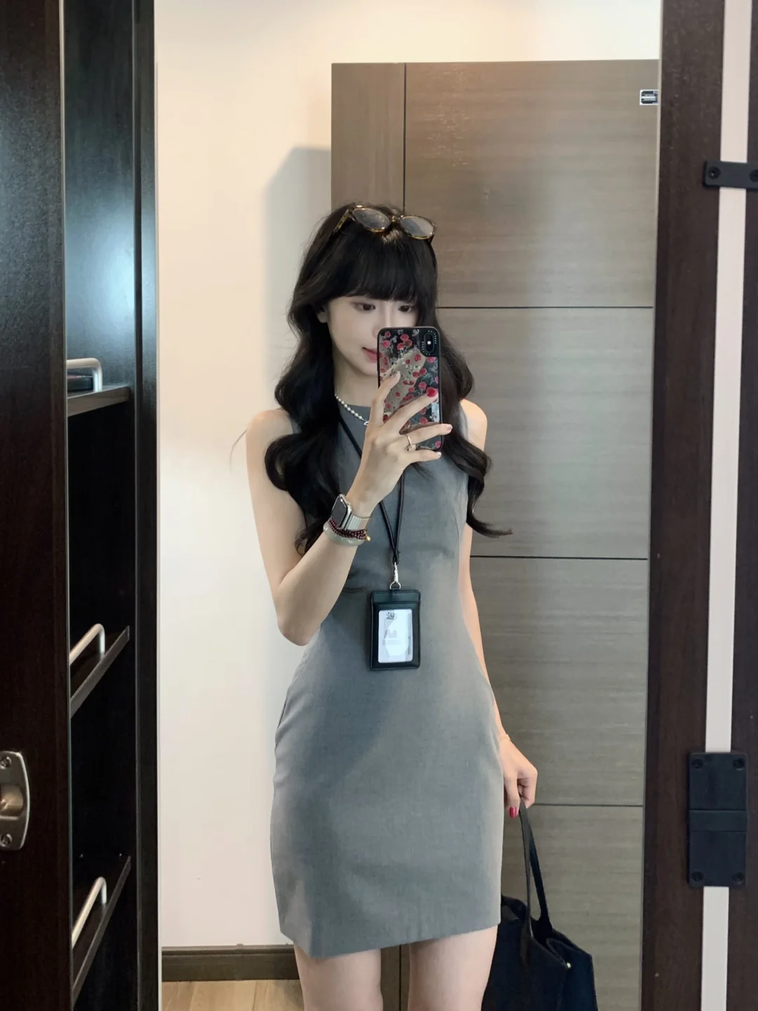 灰黑瑞秋裙｜两个颜色都经典