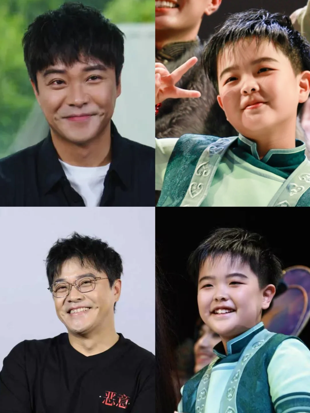 我的天啊❗朵朵跟陈思诚一模一样啊！！