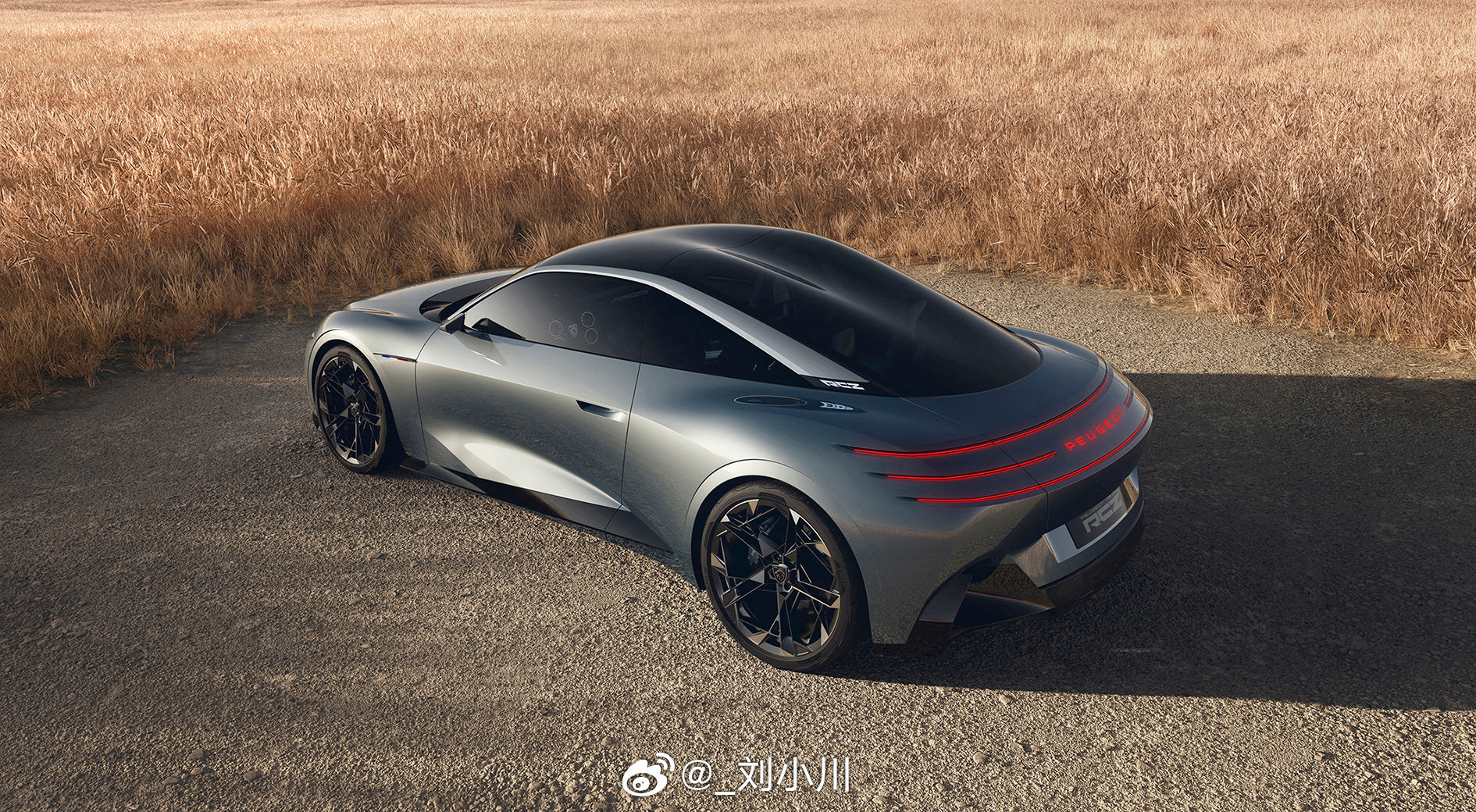 #全新标致RCZ量产版渲染图# 
从概念车到量产车！图1和图2为标致RCZ Vision 概念车，图3至图5为量产版渲染图，大家觉得好看吗[举手] ​