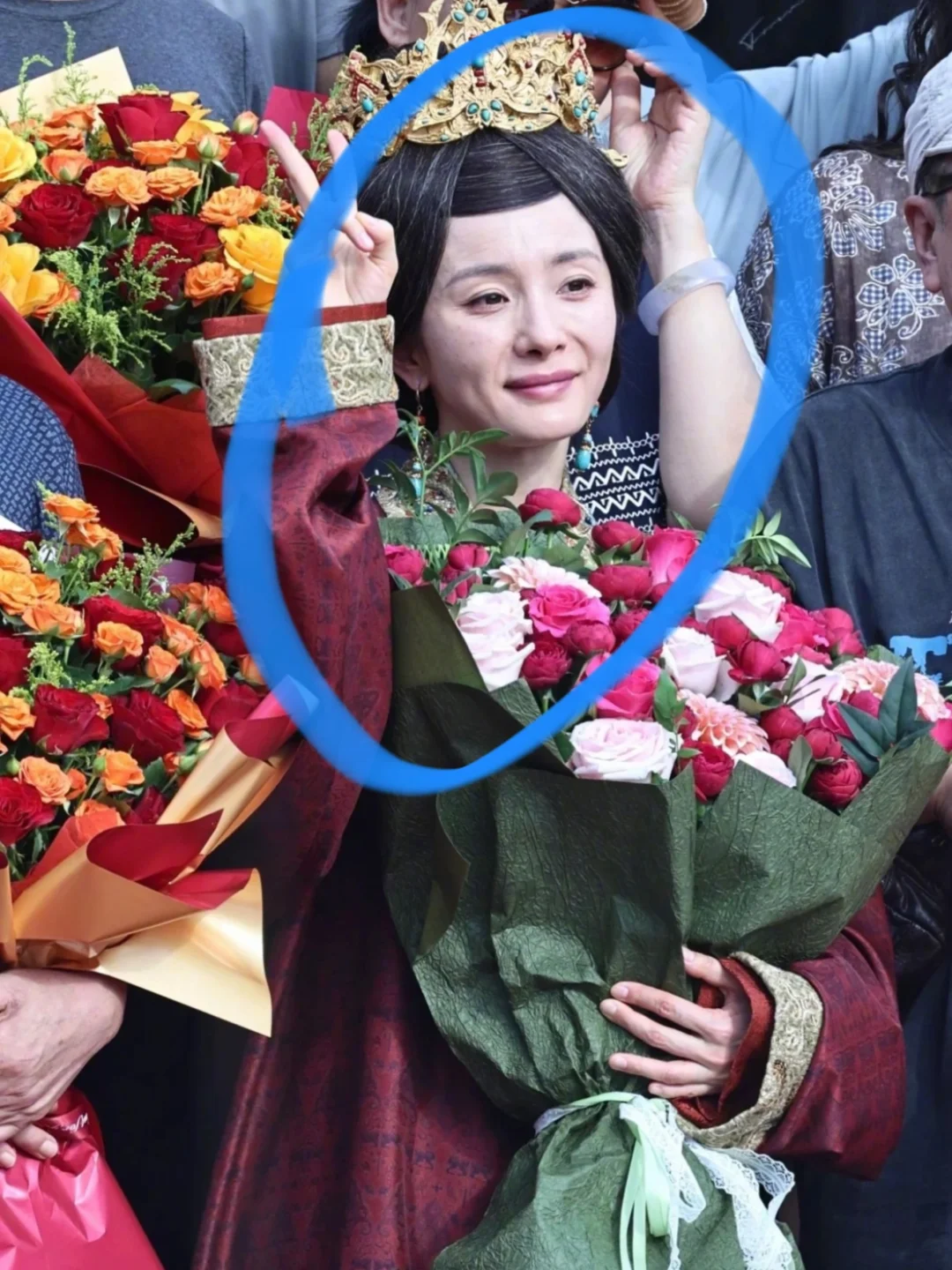 杨幂的老年妆看着好真实