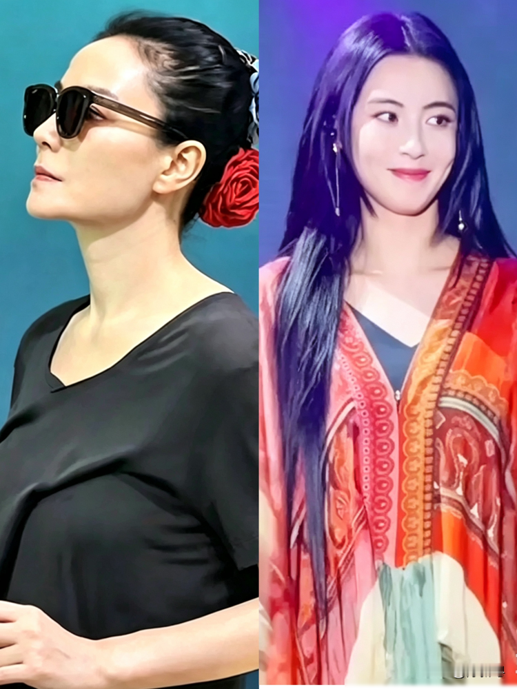 全网炸锅！现在都说张柏芝中年全面超越王菲？
年轻时俩人本来就是顶级颜值之争，王菲是清冷英气的超模方脸，赢在辨识度和飒；张柏芝是混血顶级骨相，五官精致挑不出错，是当年公认的玉女天花板。
人到中年，王菲50+依然皮肤紧致，活得随心所欲越发淡然；张柏芝45+状态嫩回二十出头，带三个孩子还敢素颜晒皱纹，