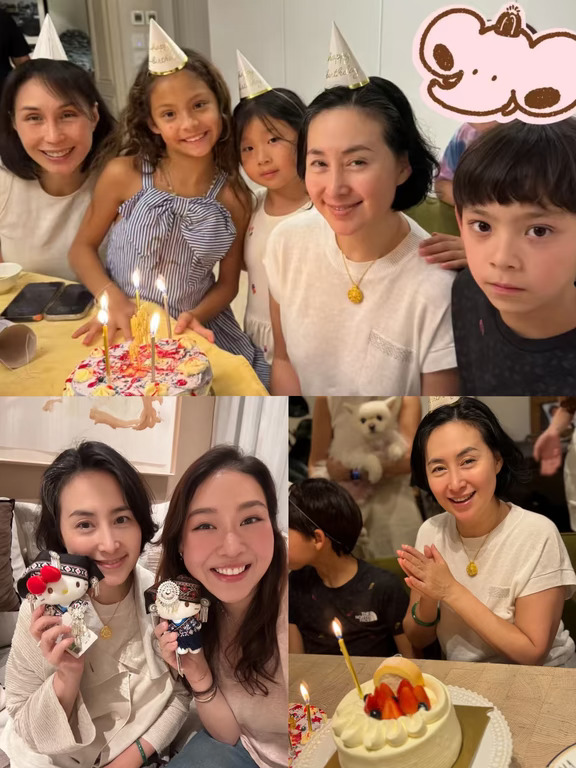 何超琼64岁生日❗这才是真正的大女主！