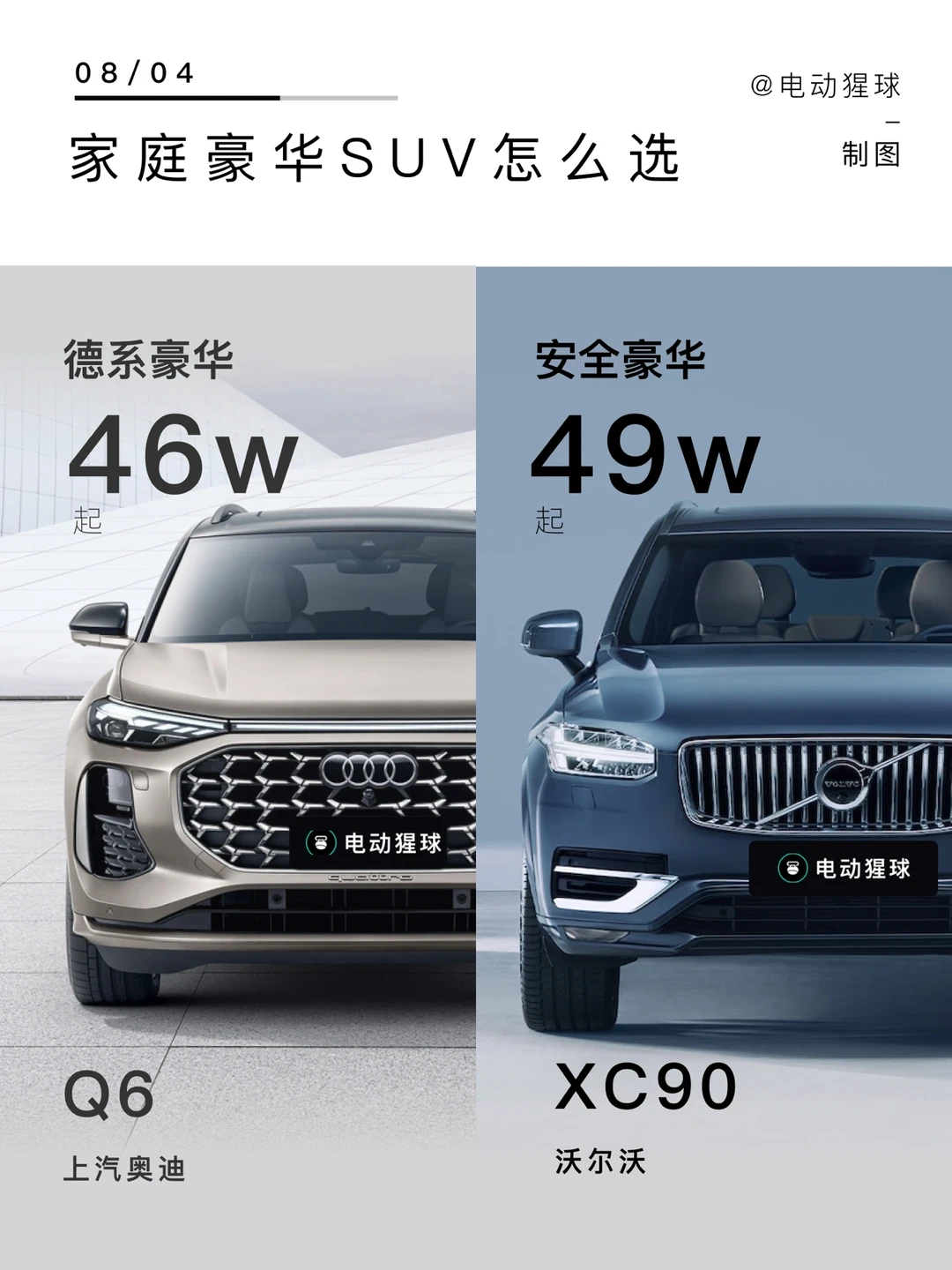 手握50个W，家庭奢华SUV怎么选？