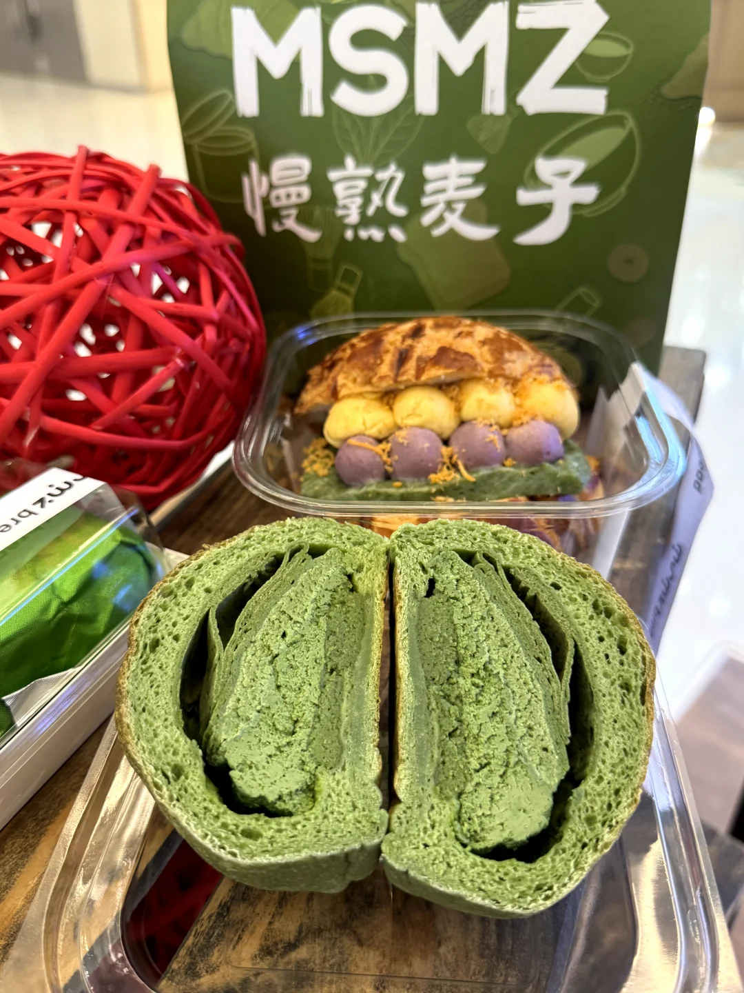 奇多市面包节，抹茶脑袋速冲慢熟麦子🍵
