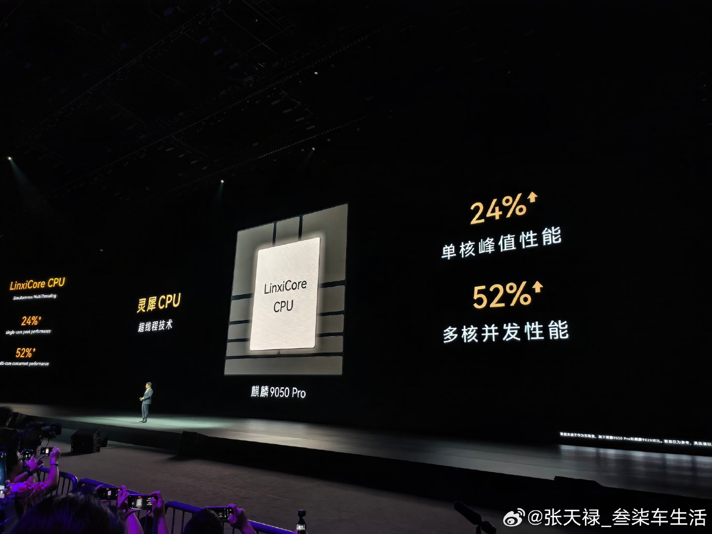 #华为麒麟9050Pro#
强大的华为麒麟芯片更新了，
9050Pro芯片单核峰值性能提升24%[666] ​
