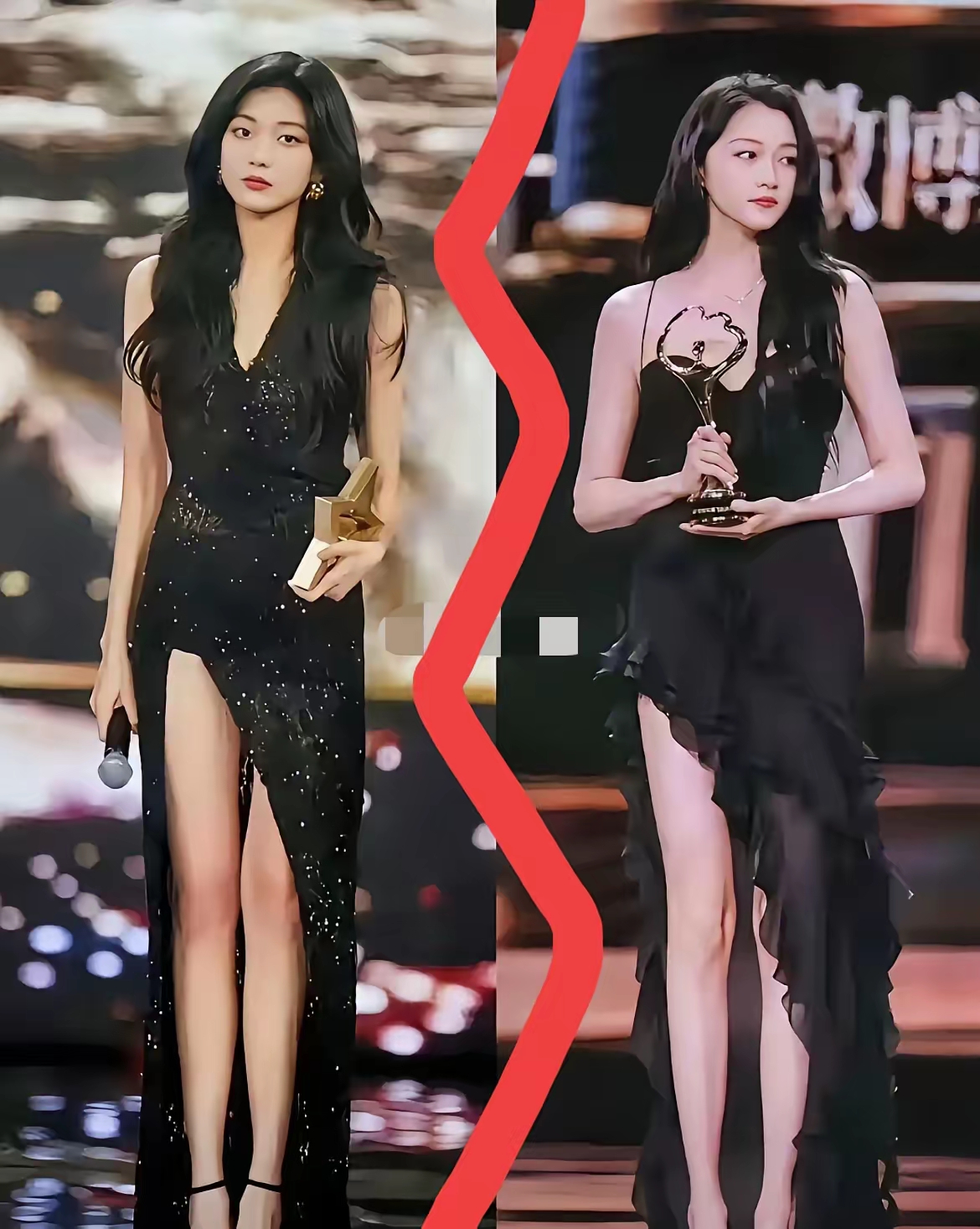 你们承认不？
如果在关晓彤孙千中选一个做老婆
我敢说，绝大部分的男性都会选择孙千！

关晓彤和孙千都是一样的年纪，也一样是大高个，但是关晓彤输了，输在了没有女人味。

关晓彤是童星，很多观众是看着她长大的，看她就像自家的妹妹似的，没有一点想法。

而孙千不一样，一双笔直的大长腿，加上一头浓密的卷发，