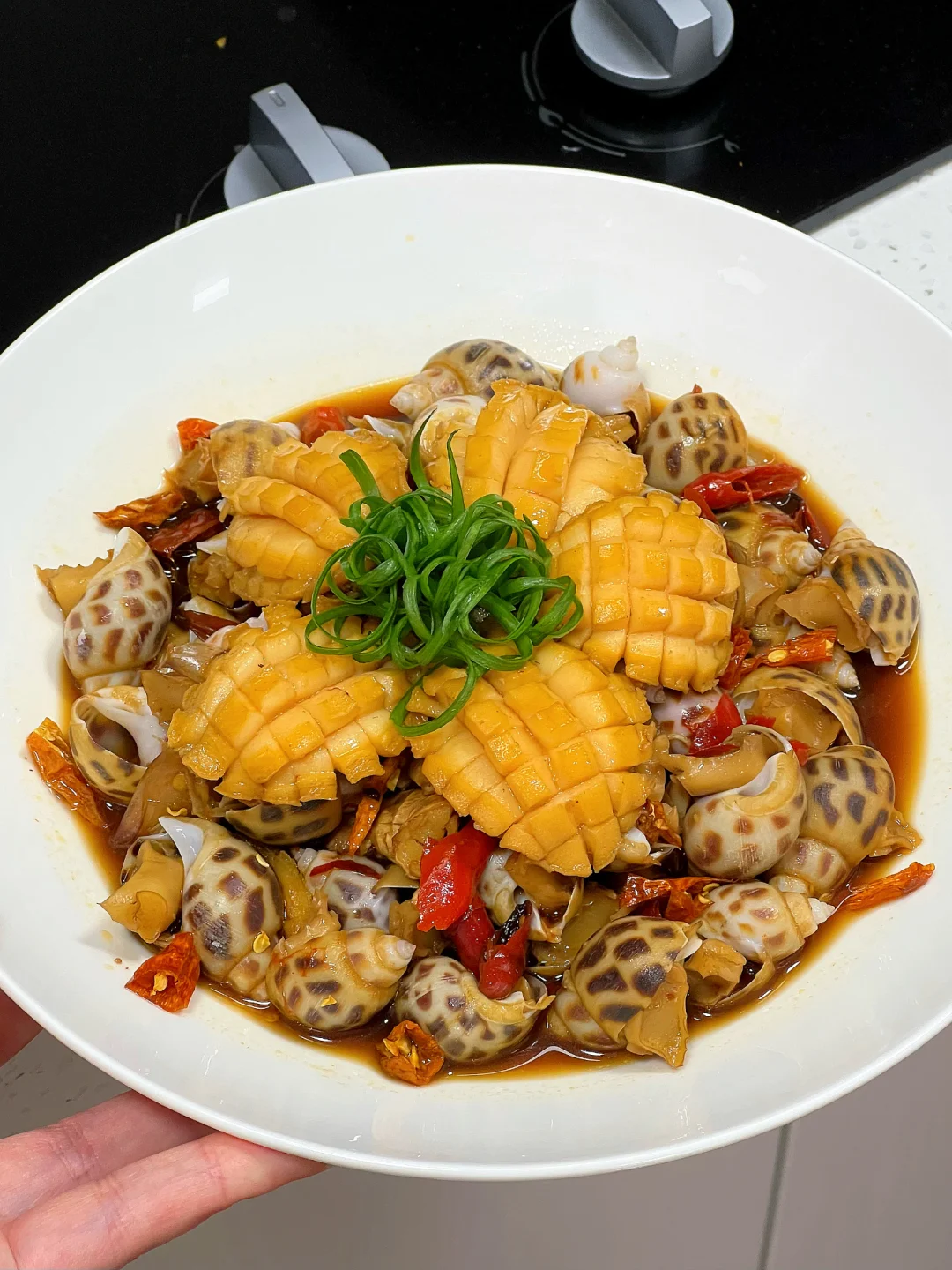 辣版的鲍螺万有！中秋家宴硬菜灵感🎑！！