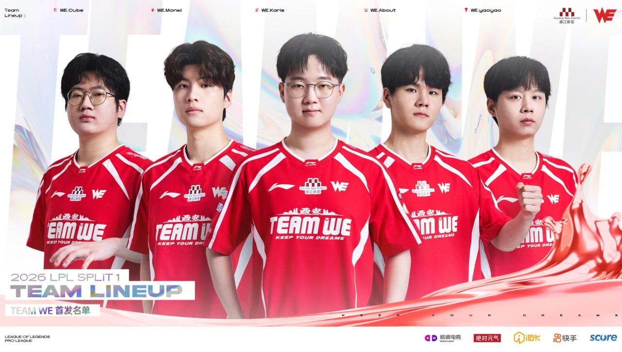 WE最终3比2拿下FlyQuest，晋级下一轮。
WE前面瑞士轮两战全胜，状态本来就更稳定；反观FLY此前经历过低组厮杀，但到了BO5依旧把WE一路拖进决胜局。说明这场两边在硬实力上的差距，并没有纸面排名看起来那么大。更关键的是，这轮是Fearless Draft。打到第四、第五局之后，英雄池深度、阵容储备和临场BP ​