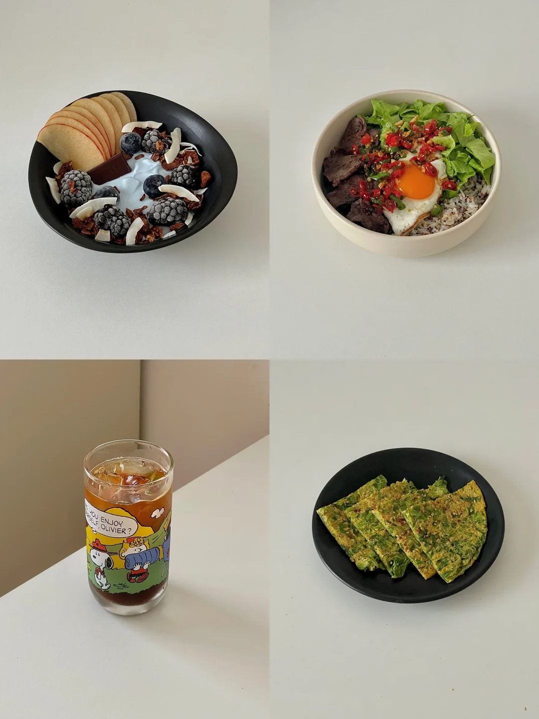 生活化减脂一天吃什么🥣
