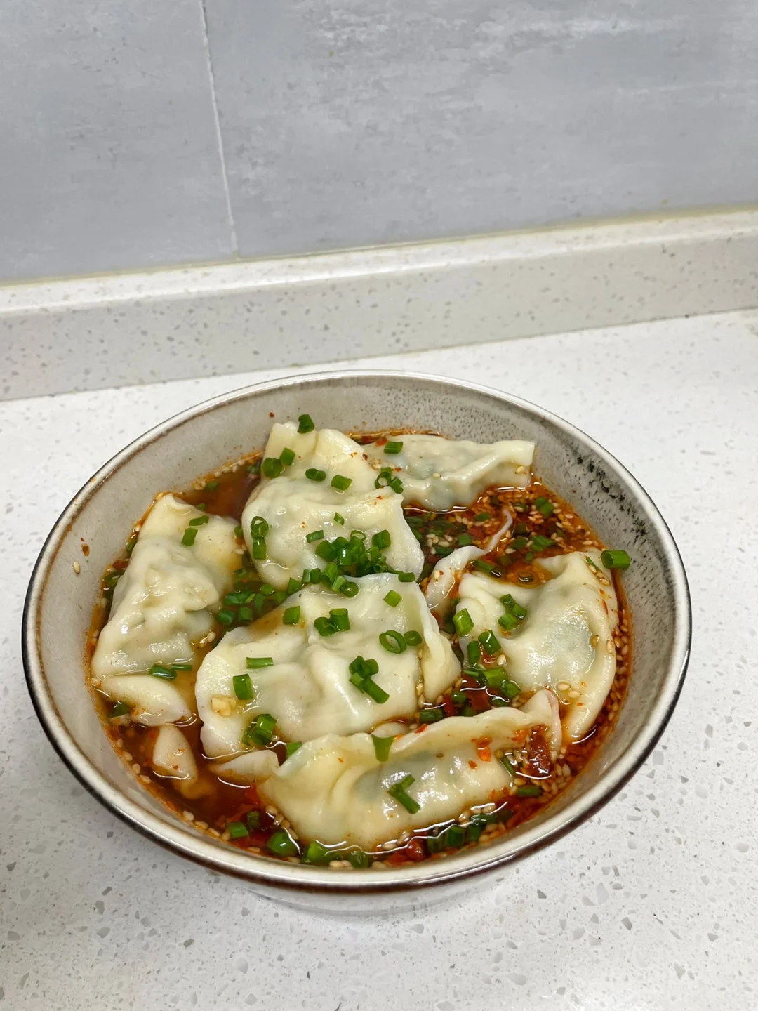 巨好吃的酸汤水饺，皮薄馅大超开胃🤤