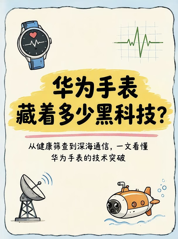 手表能测高尿酸？华为黑科技藏不住了