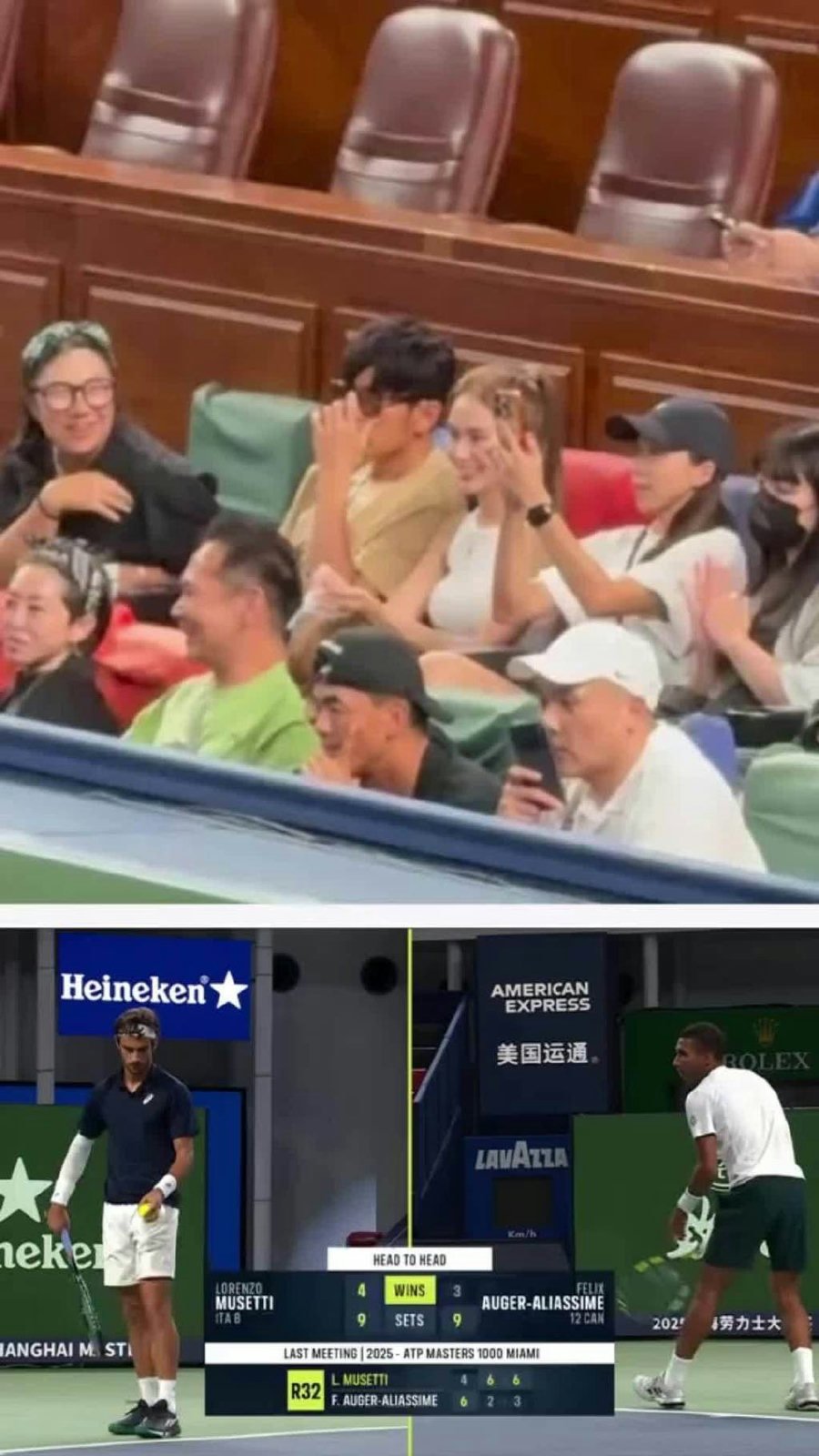 周杰伦被传看球霸气表态，翻遍录像根本查不到，到底谁在硬编？

周杰伦带昆凌去上海大师赛看网球，网上很快传出一段大义凛然的故事。传闻说现场英文解说高喊中国歌手，周杰伦不仅摘了墨镜致意，还把原声视频原封不动挂到了外网账号。

很多人没留意，翻遍那场比赛的公开录像，这段被传得有鼻子有眼的解说根本查不到出处