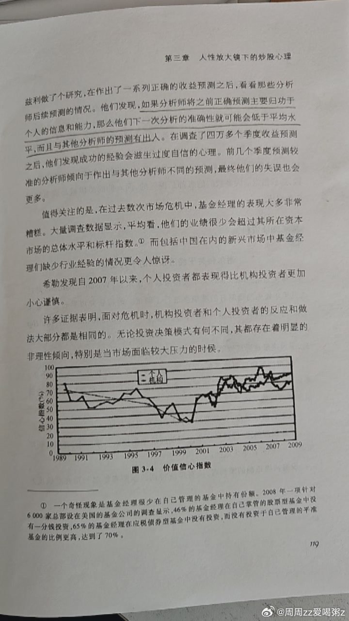 最近Al硬科技行情预测很准的周铮，胡雨然等专家的表现验证了这一说法，我理解为另一种层面的均值回归和缩小剪刀差，主流还是看他们，要利用好散户的羊群效应。德国军事专家卡尔.冯.克劳塞维茨的观点：机会总是垂青那些能够接受对立信息的人，他们经过适当的评估和考评才会作出决定。 ​