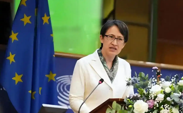 2026年9月15日，桃园机场的到达大厅里，萧美琴快步走出来，脸上带着笑，但笑得