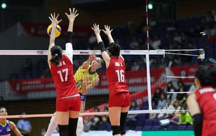 2026年亚洲东区女排赛中国女排3比0横扫日本2026年女排亚洲东区赛...