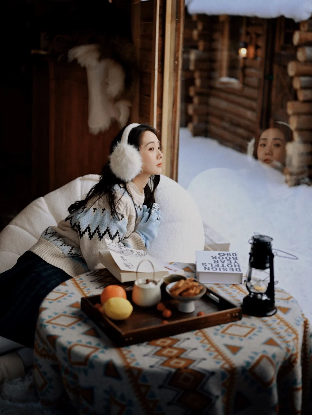 在西安，拍到了禾木/北海道同款雪景❄️