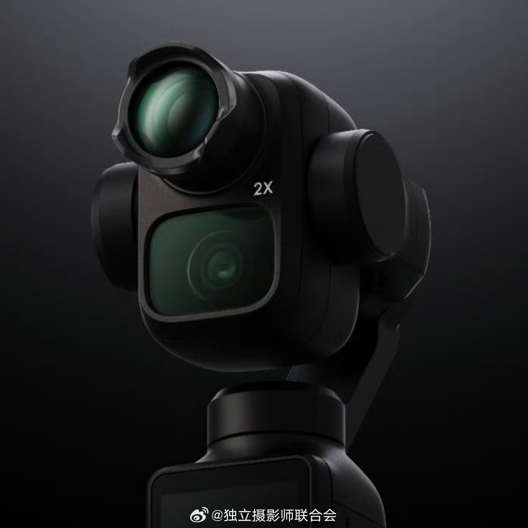 大疆学习能力挺强的，Pocket 4P长焦增距镜头
#大疆pocket4 ﻿##大疆pocket4p##摄影器材# ​