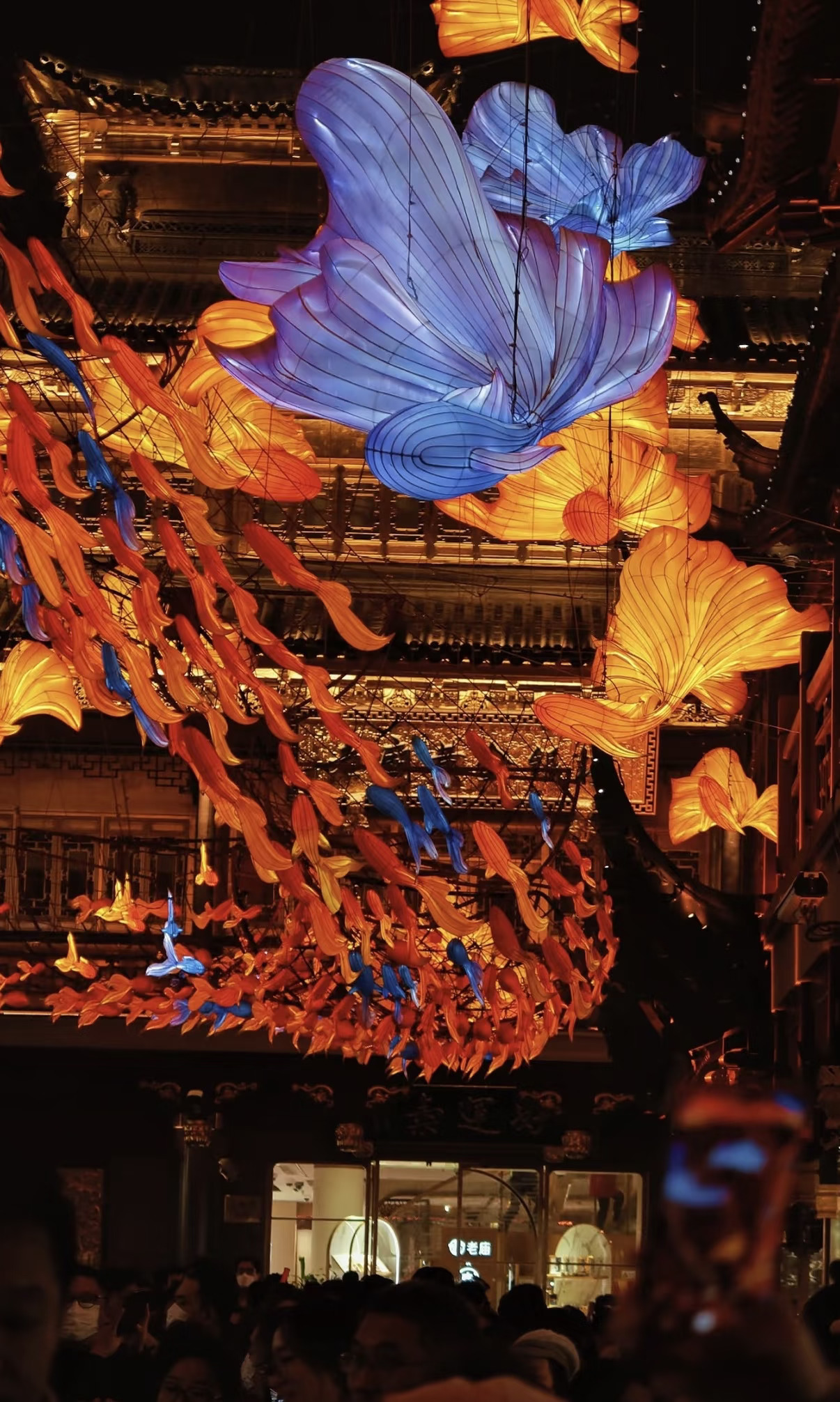 那一年的锦鲤鱼灯真的是一场极致东方美学