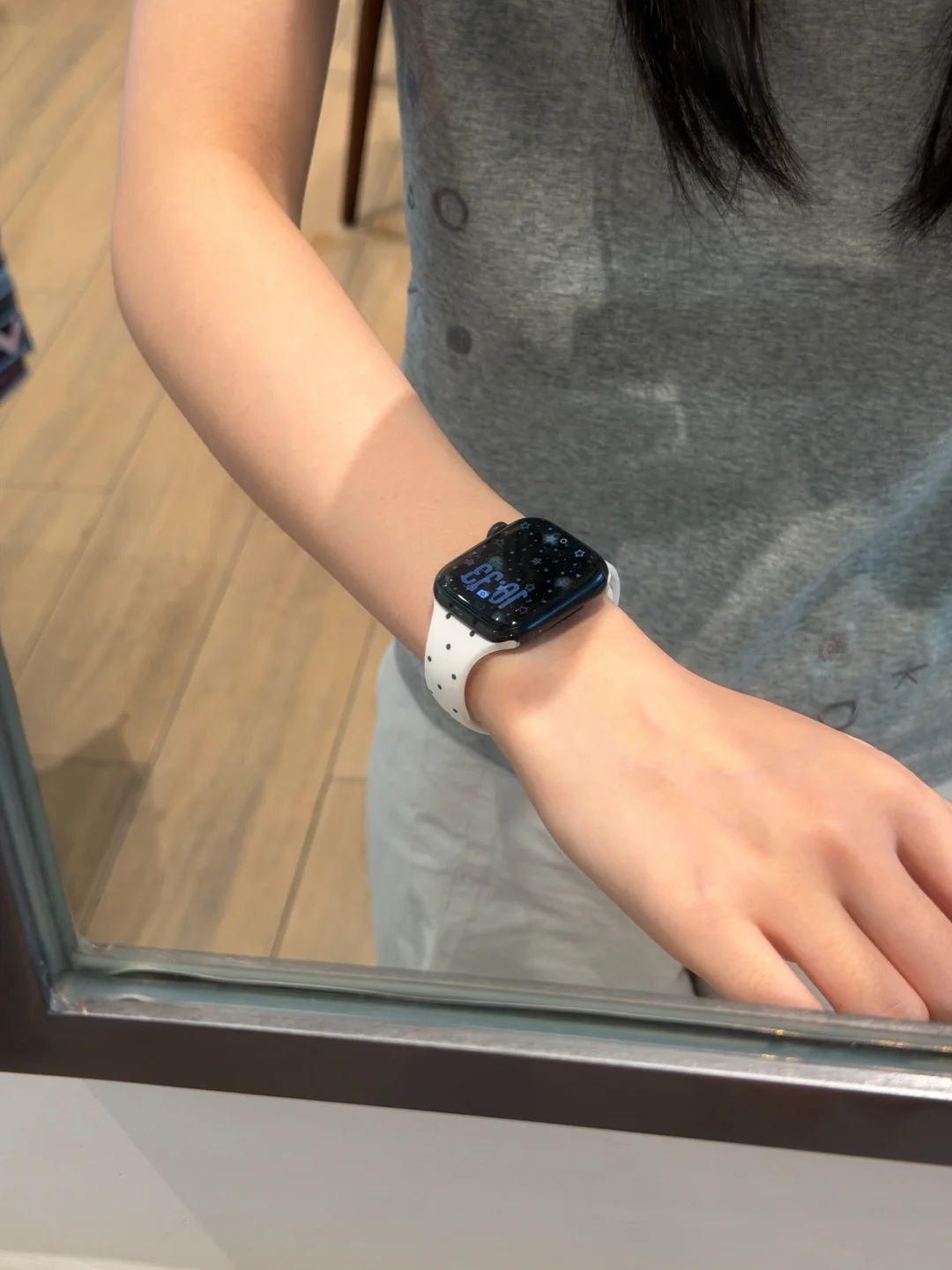 波点完全白月光🤍iWatch戴出氛围感！！