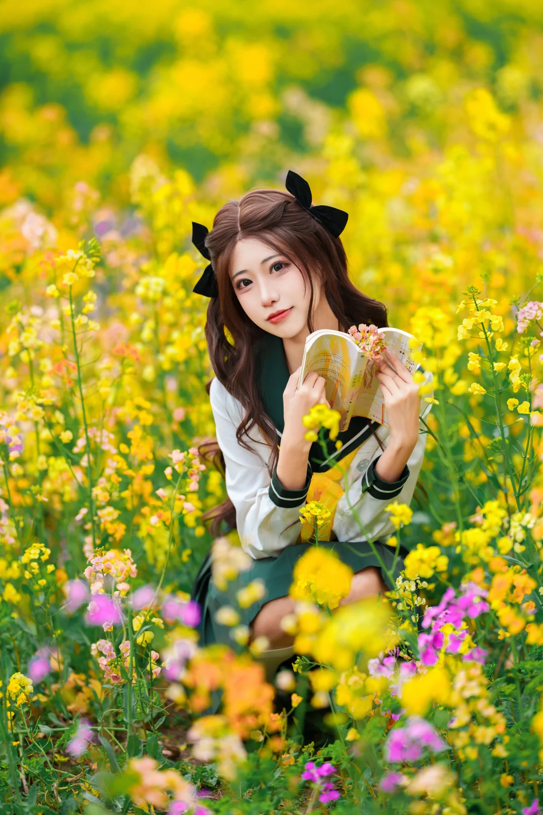 油画般的春天和JK🌼