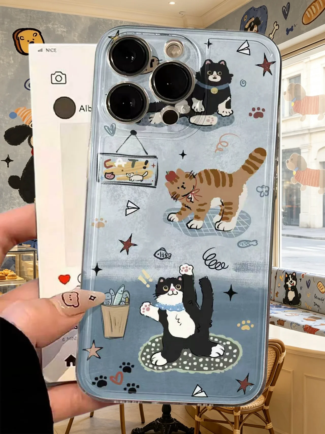 我的天！我要被这个猫猫手机壳萌亖了！